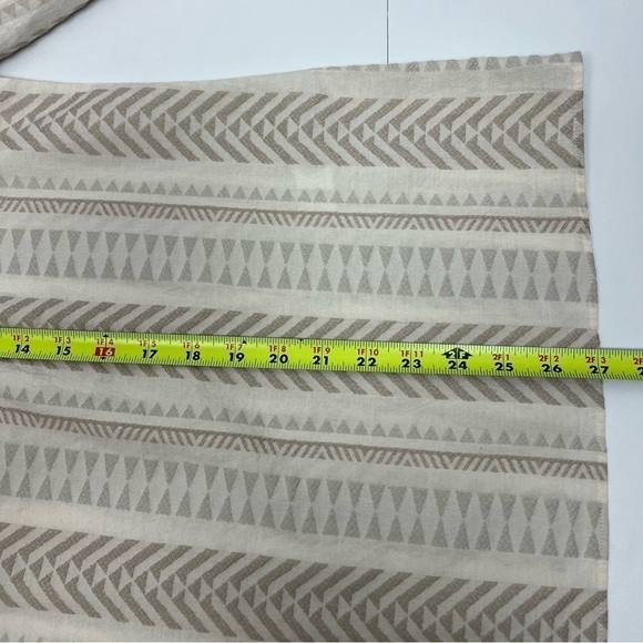 Chico’s Women’s Pullover Blouse Tie Tassels Sz 3=Large Sz 16 Multi Color - Picture 11 of 12